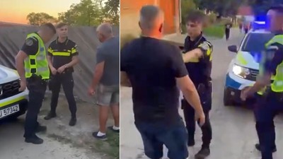 politist-impins-umilit-caras-severin