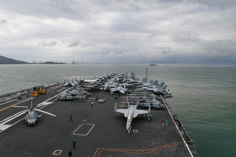 Portavionul USS Roosevelt | Foto: Facebook