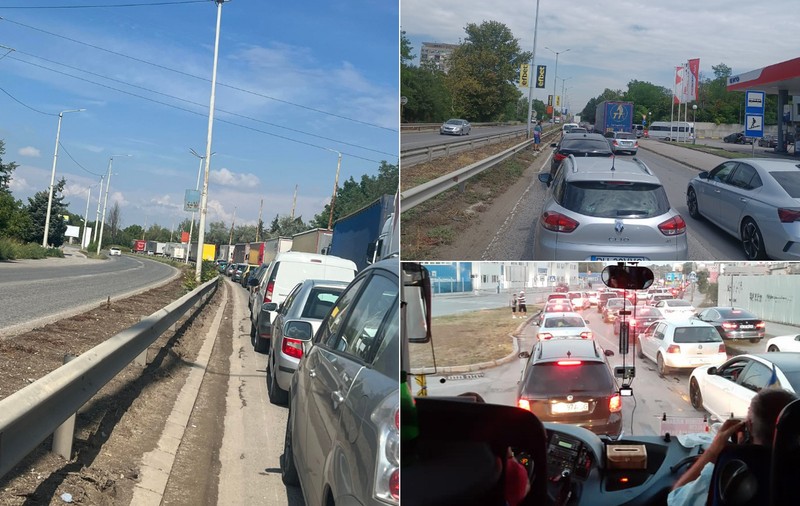 Timpul de așteptare din Vama Ruse, de la 15 minute până la 8 ore. Autoritățile române dau vina pe bulgari și taxa lor de pod, turiștii pe TIR-uri