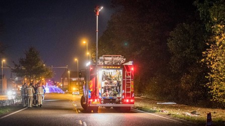 Românul a fost aruncat la câțiva metri distanță și a murit pe loc. Foto: omroepbrabant.n