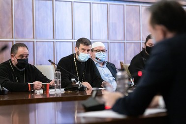 Imagine de la întrevederea de la Guvern. Foto: Guvernul României