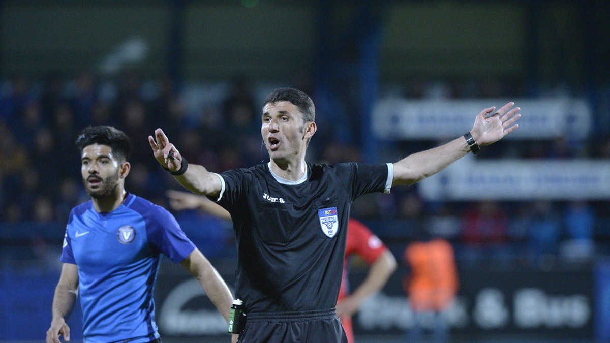 GSP: arbitrul Marcel Bârsan, amenințat cu cuțitul la Iași, după meciul de Cupă Poli - Viitorul