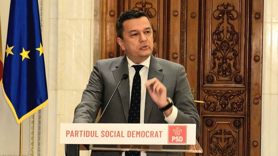 Sorin Grindeanu a fost ales în noiembrie 2025 președinte „plin” al PSD, după 6 luni în care a fost interimar în urma demisiei lui Marcel Ciolacu. Foto: Cristian Otopeanu / Libertatea