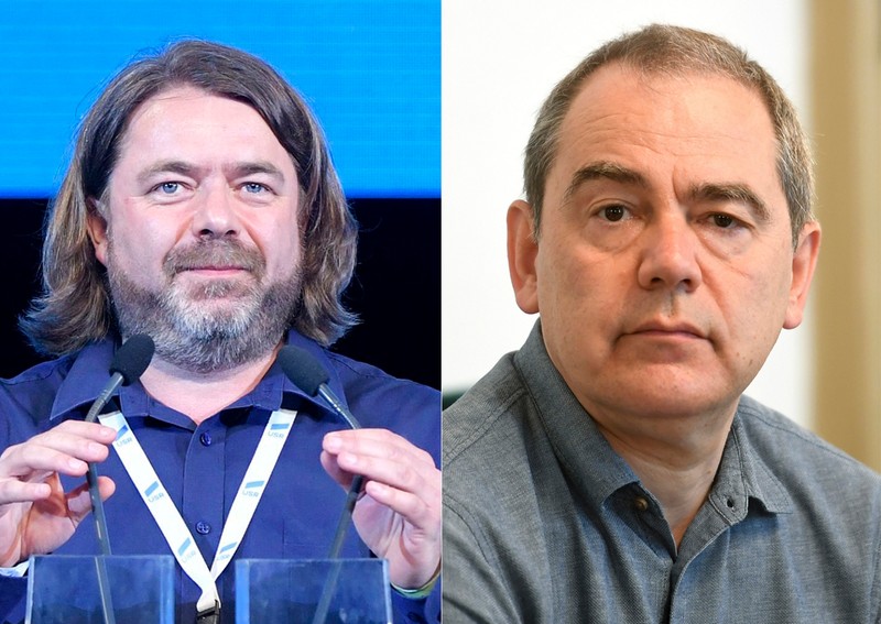 Mihai Goțiu și Vlad Alexandrescu. Fotografii: Hepta, Agerpres