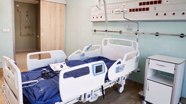 Imagine dintr-un spital de stat renovat. Foto: Facebook/ Guvernul României
