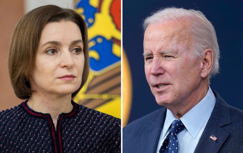 Întâlnire Maia Sandu - Joe Biden la Varșovia. Ce i-a transmis liderul de la Casa Albă președintei de la Chișinău