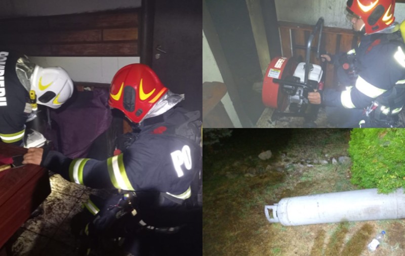 Mărturia unei femei din pensiunea care a luat foc în Vâlcea: „Mi-am aruncat copilul de la balcon. Proprietarii au plecat și ne-a încuiat înăuntru”