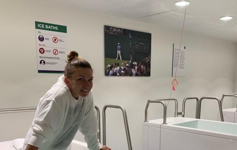 Cum se recuperează Simona Halep și Mihaela Buzărnescu pentru duelul lor direct de la Wimbledon