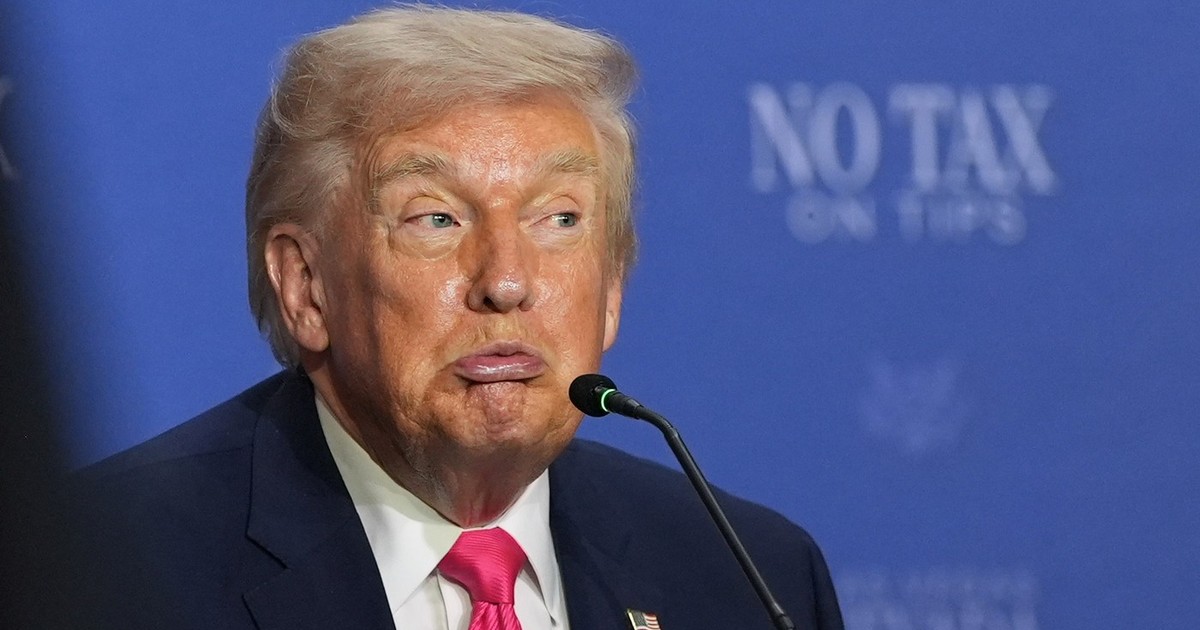 Donald Trump, la o conferință la Las Vegas Foto: Profimedia