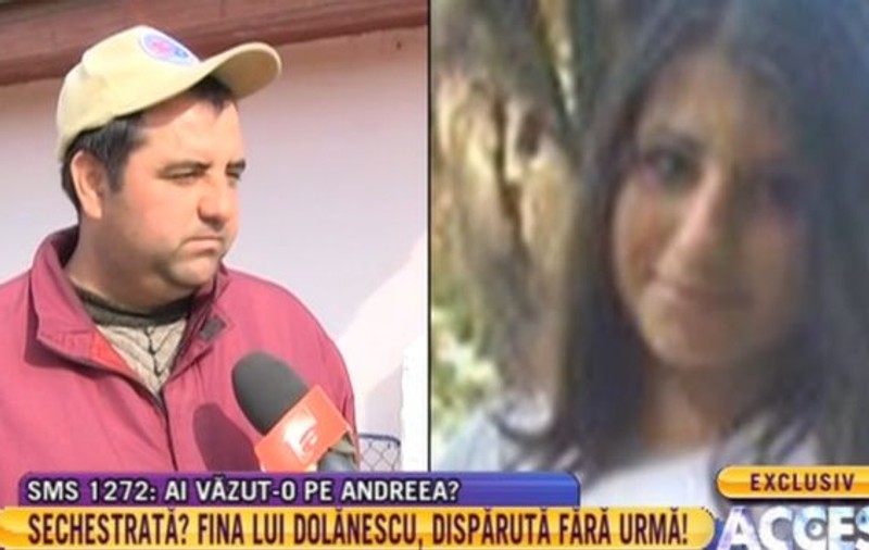 Fina lui Ion Dolănescu, sechestrată? Tatăl ei: "E băgată într-o rețea de prostituție"