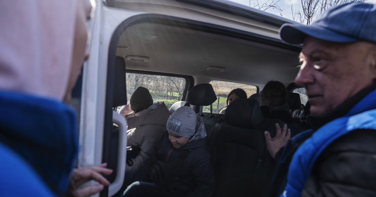 Evacuare din jurul orașului Kupiansk Foto: Profimedia