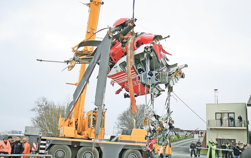 GEST SUBLIM pentru asistenta moartă în accidentul de elicopter