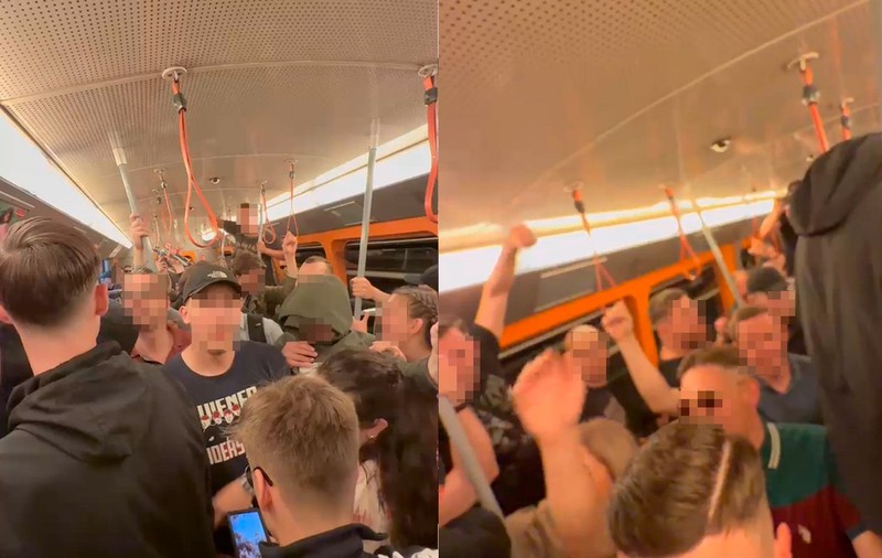 Scandal rasist la metroul din Viena: zeci de persoane au strigat „Afară cu străinii!”