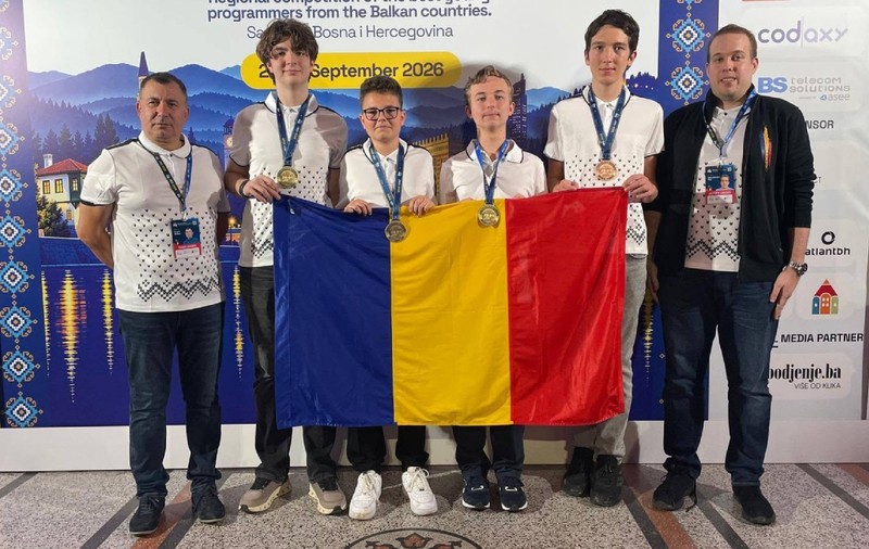 Elevi romani cu medalii balcaniada informatica - 2026