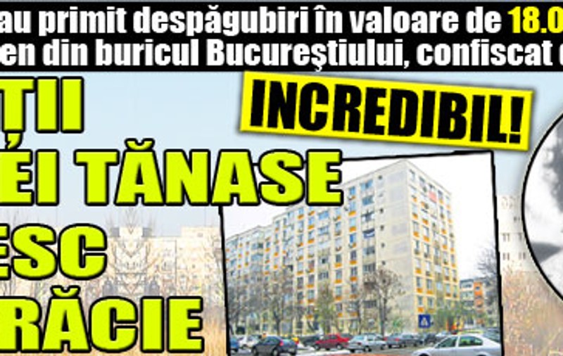 Deşi au primit despăgubiri în valoare de 18.000.000 €, nepoţii Mariei Tănase trăiesc în sărăcie