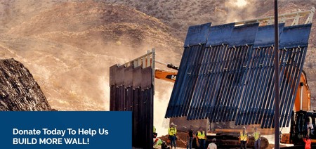 Între timp, campania continuă, pe un site special. FOTO: webuildthewall.us