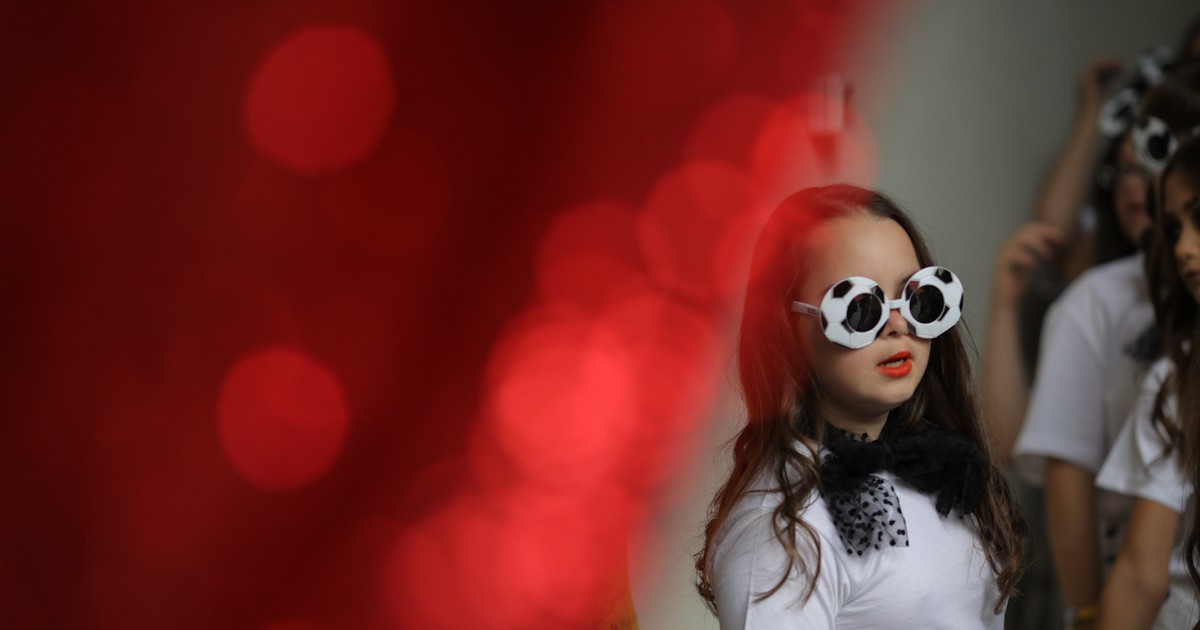 Persoane cu sindrom Down, designeri și modele pentru o prezentare de modă