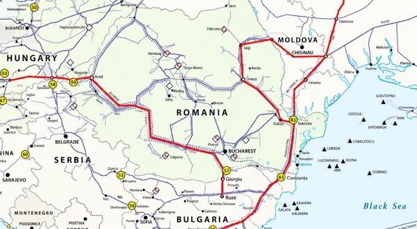 Harta conductelor regionale