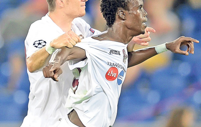 Pe aici a trecut «Vântul» Asta e porecla extremei senegaleze Modou Sougou, eroul lui CFR Cluj de la Basel