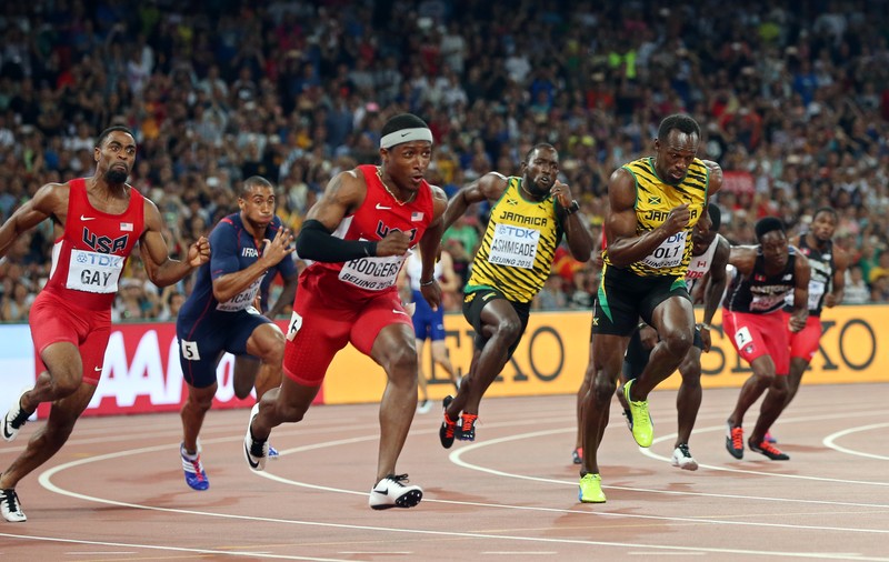 ”Fulgerul” a mai lovit o dată! Bolt l-a umilit iarăși pe Gatlin! Record mondial la decatlon / VIDEO