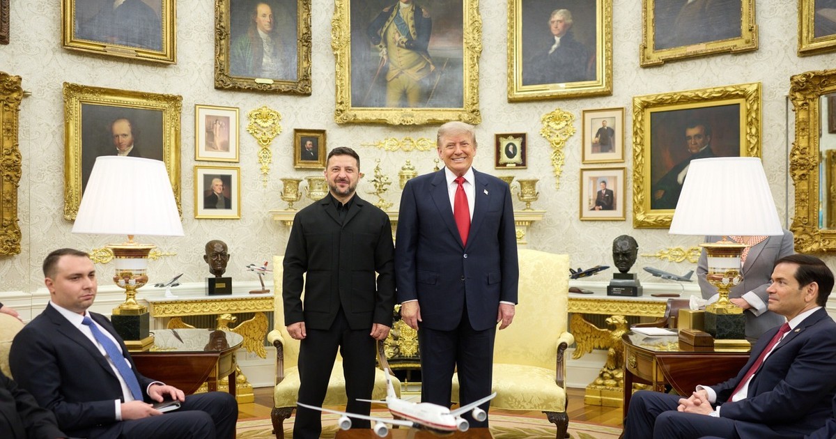 Volodimir Zelenski și Donald Trump au vorbit despre producția de rachete Patriot în Ucraina. Sursă foto: Profimedia.