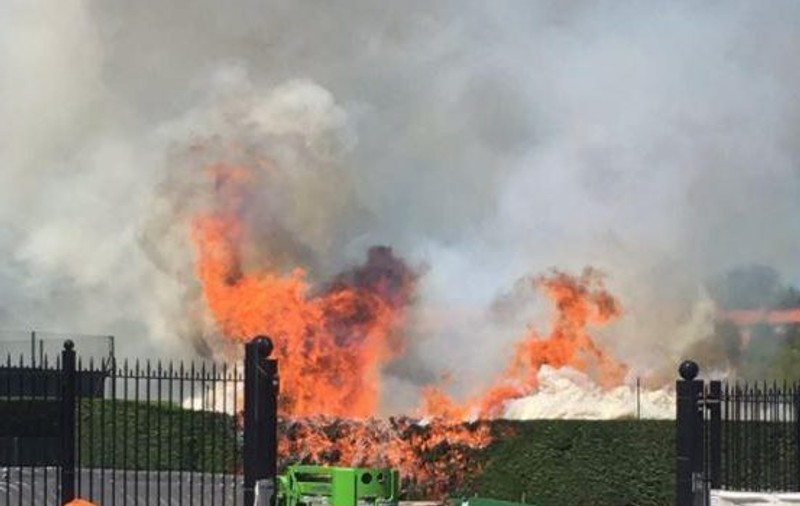 Incendiu la clubul de tenis Wimbledon. Pompierii au reușit să stingă flăcările