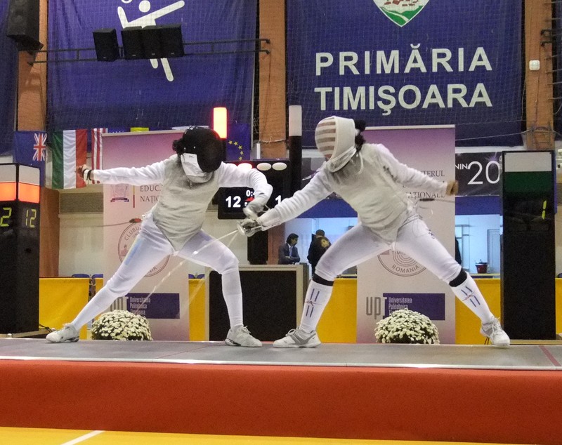 FOTO / Junioara Mălina Călugăreanu a câștigat etapa de Cupă Mondială de floretă feminin!