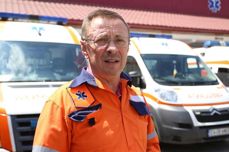 Șeful Ambulanței Suceava, Alexandru Lăzăreanu. Foto: radiotop.ro