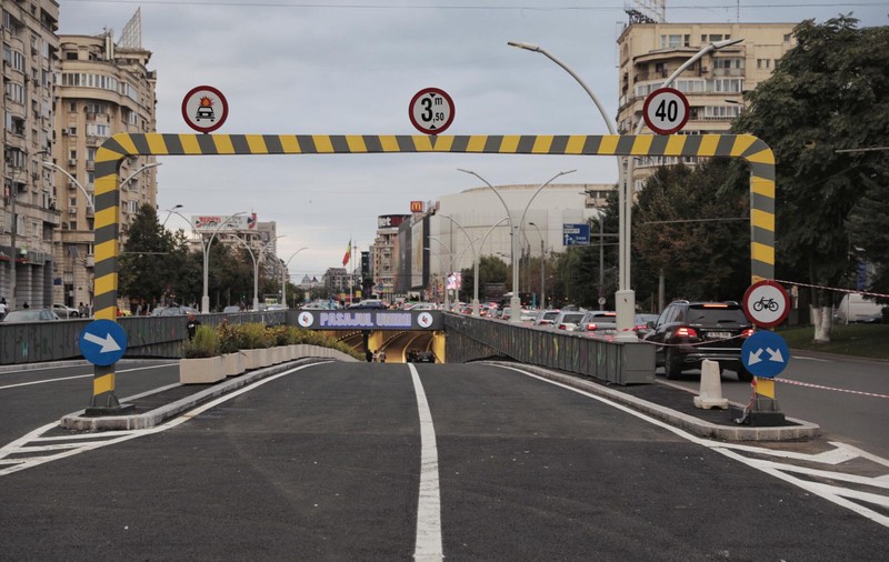 Pasajul Unirii a fost redeschis. Cum arată după reparațiile de 12 milioane de euro