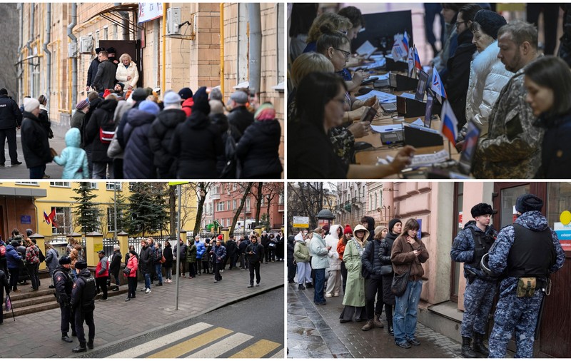 LIVETEXT Alegeri în Rusia: Secţiile de votare s-au închis. Zeci de reţineri şi cozi la secţii în ultima zi de vot. Prezenţa, mai mare decât la ultimul scrutin