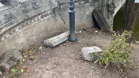 Primăria Capitalei spune că va repara podul „imediat ce bugetul o va permite”