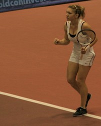 Simona Halep, la Masters-ul României din 2008 / Foto: Marian Burlacu