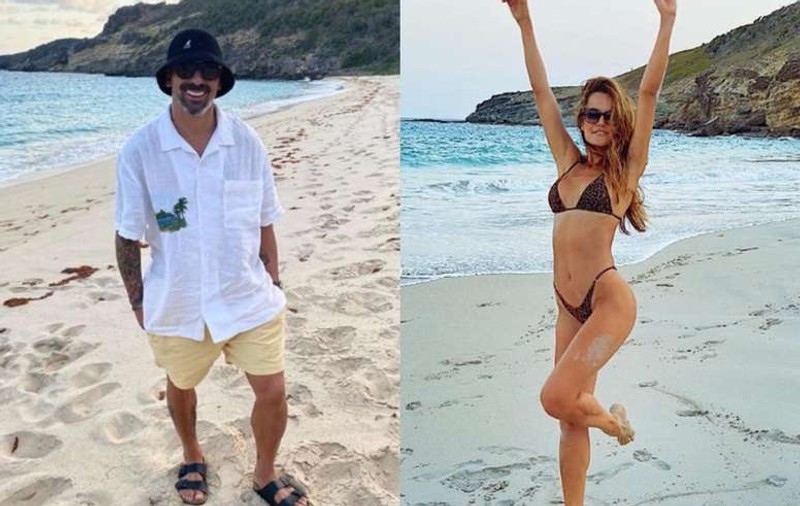 Fotbalistul argentinian Lavezzi, carantină de lux în Caraibe cu iubita celui mai pun prieten al său