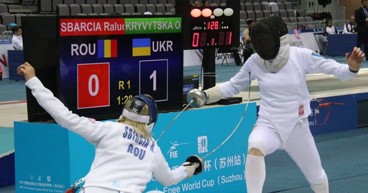 România a ocupat locul 9 la etapa de Cupă Mondială de la Suzhou, în proba de spadă feminin echipe. 20 de formații s-au duelat pentru un loc pe podium.