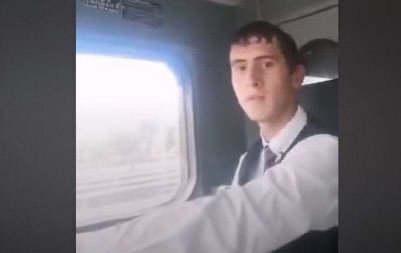 Tânărul care a furat o locomotivă din Medgidia și a plecat la plimbare s-a și filmat. „Doream să fac manevre să trec pe altă linie” - VIDEO