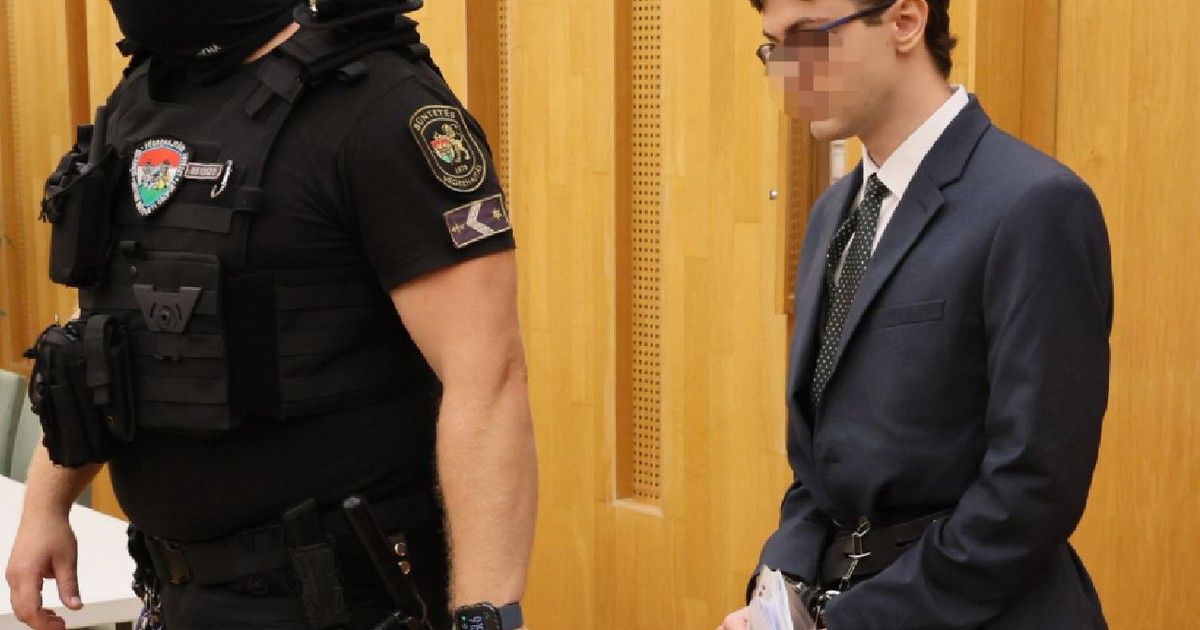 Jeffrey Dahmer de Ungaria, adus în cătușse la tribuna de un agent