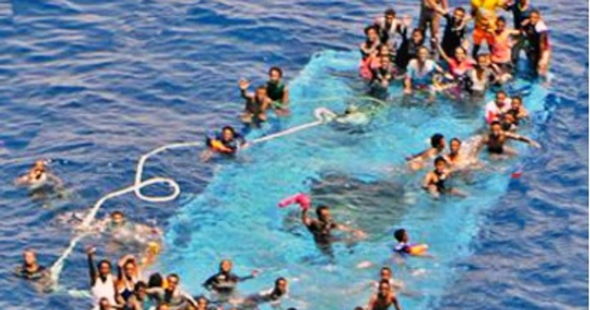 2.200 de persoane au fost salvate sâmbătă din Marea Mediterană