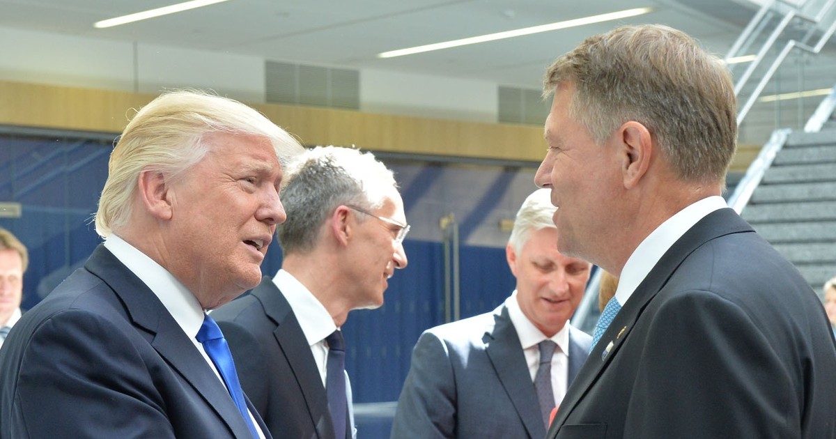 Iohannis intalnire cu Trump