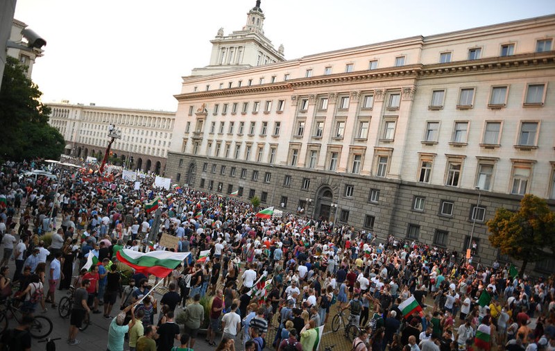 Proteste de amploare la Sofia: manifestanții au blocat centrul capitalei bulgare și au cerut demisia premierului Boiko Borisov