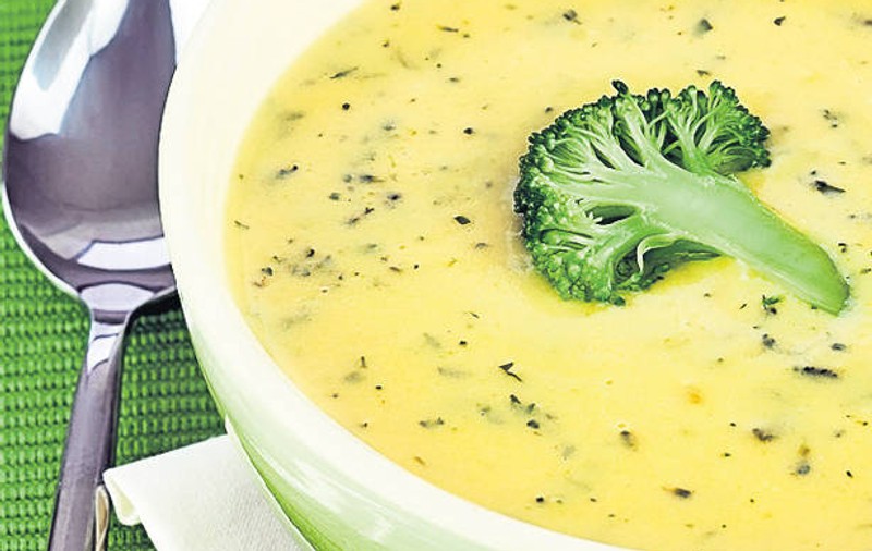 Supă-cremă de broccoli