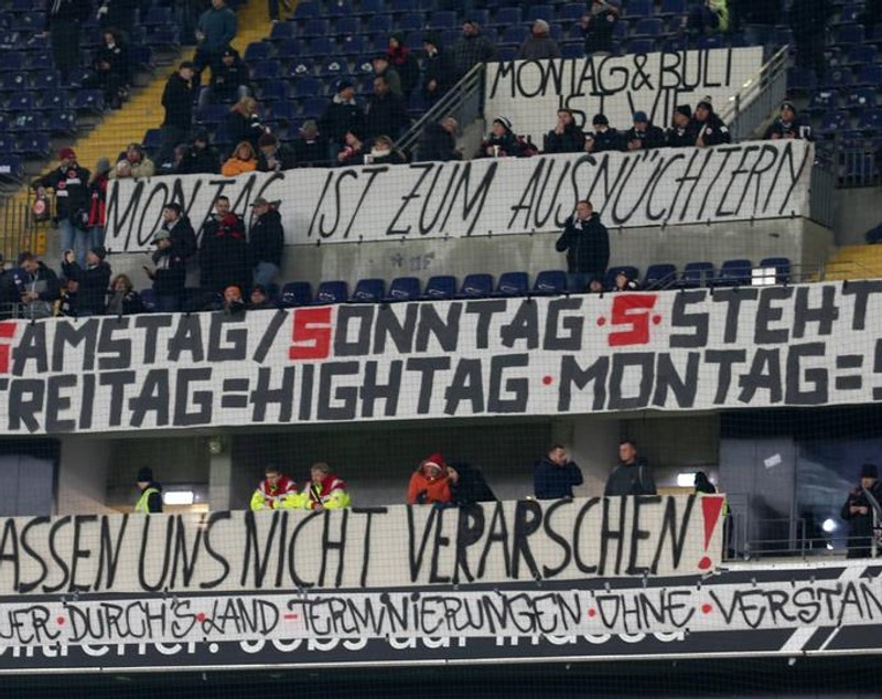 Germania, etapa 23. Scandal uriaș la Frankfurt - Leipzig 2-1, meciul care a tras cortina rundei: ”Lunea e pentru muncă” | VIDEO