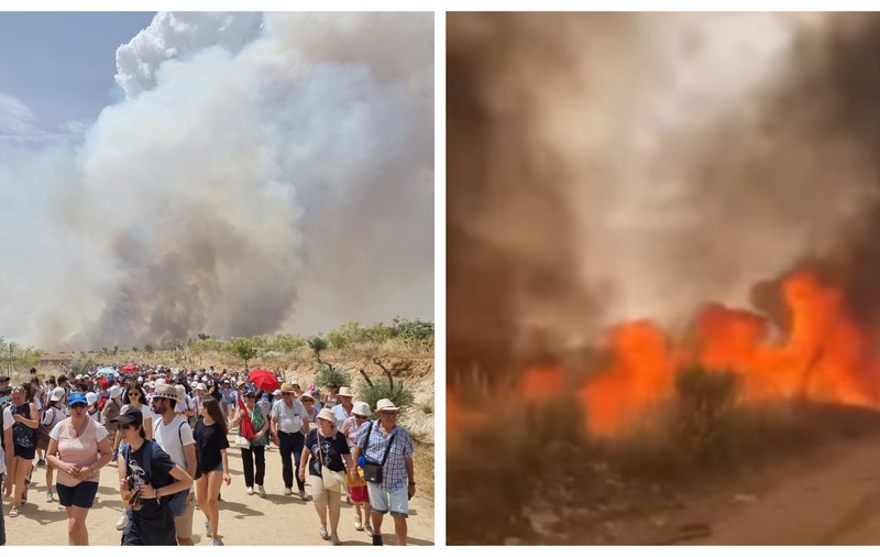 VIDEO | Incendiu la un parc de distracții din Spania. Aproape 3.000 de oameni, evacuați