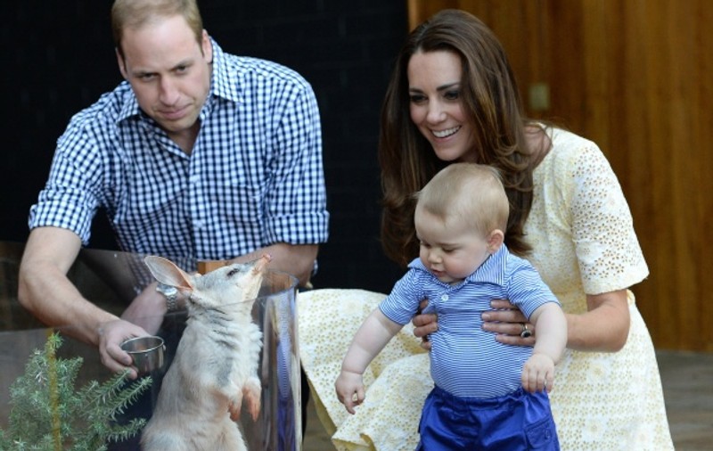 Prinţul George – Carismatic şi foarte trendy în Australia şi Noua Zeelandă 