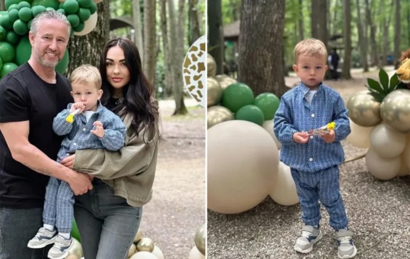 Liam, fiul lui Laurențiu Reghecampf și al Corinei Caciuc, a împlinit 2 ani. Părinții i-au organizat o petrecere în pădure