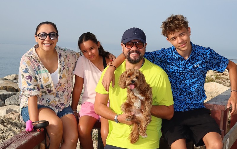 Copiii Andrei și ai lui Cătălin Măruță au început școala. Cum au apărut Eva și David la prima oră a dimineții