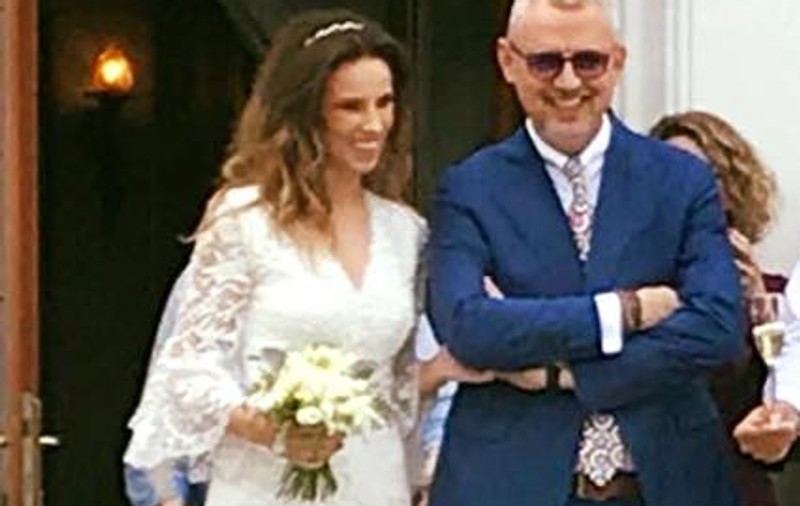 Gabriela Firea a oficiat căsătoria dintre jurnaliștii Ionela Năstase și Vlad Petreanu. "Cu un nod în gât și amintiri năvalnice" | FOTO