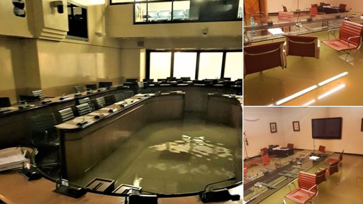 Consiliul Regional din Veneția a fost inundat după ce aleșii locali au respins o serie de amendamente pentru combaterea schimbărilor climatice!