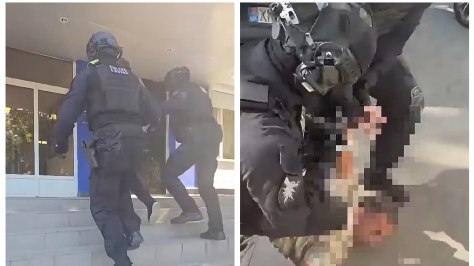Posibilul spion al FSB arestat în Rep. Moldova are 49 de ani. Foto: Facebook / Poliția Republicii Moldova.