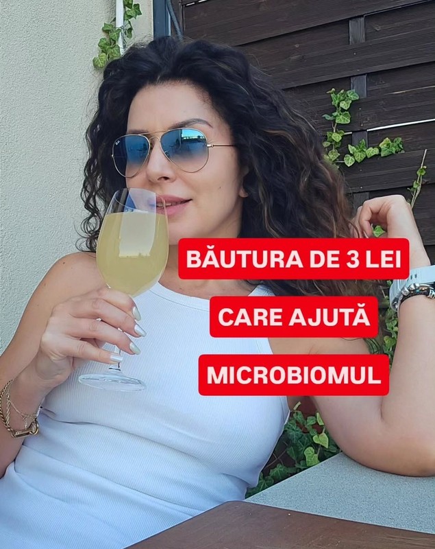 Băutura de 3 lei recomandată de Carmen Brumă. Ce beneficii are pentru sănătate