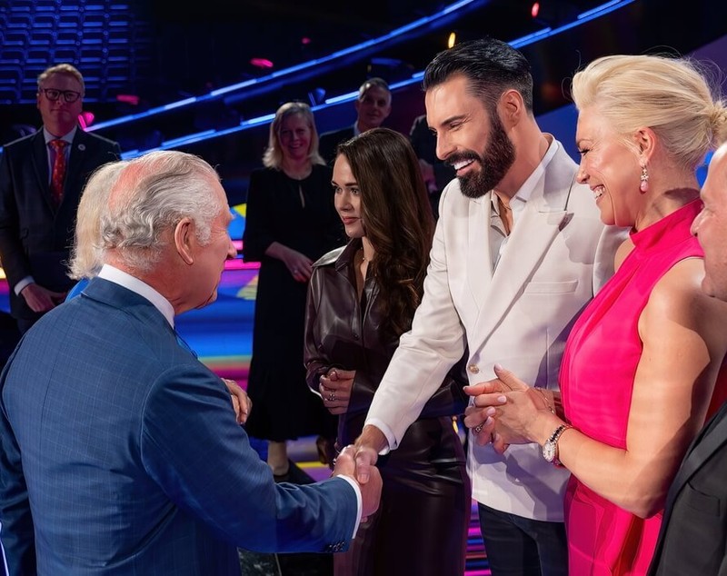 Regele Charles a inaugurat scena Eurovision 2023 de la Liverpool: „Voi urmări concursul și voi face galerie”